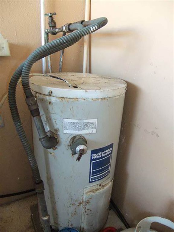 old water heater